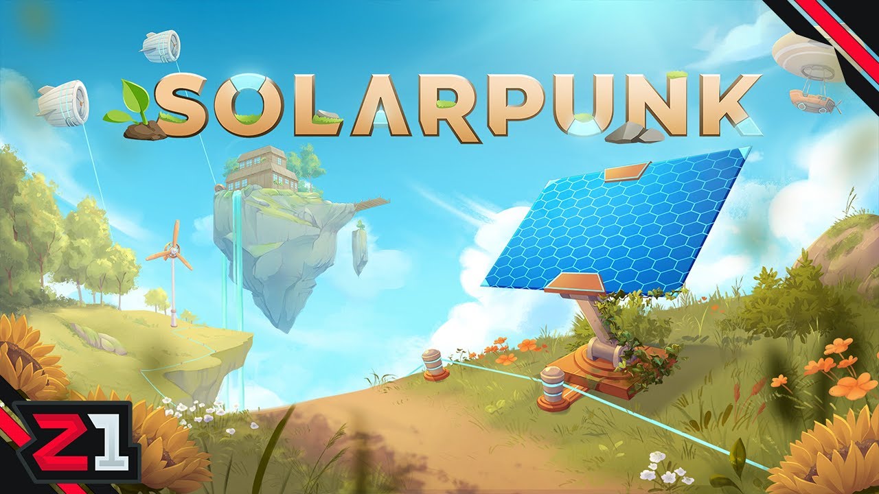 Crafting A New Life in The SKY!  SolarPunk Free Demo First Look