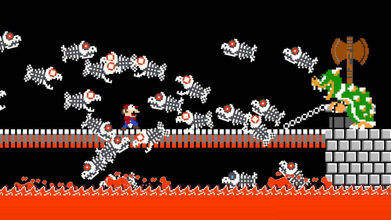 Mario vs Bowser  IMPOSSIBLE MODE ACTIVATED