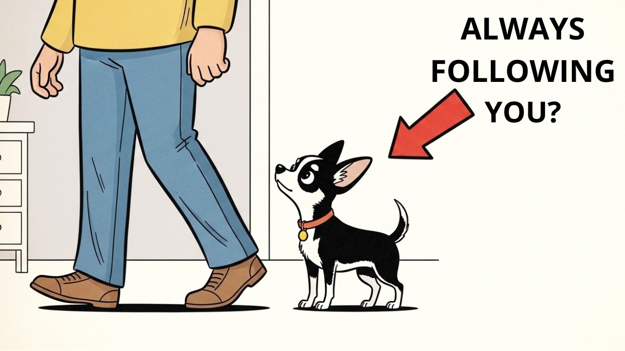 Why Your Dog Follows You Everywhere