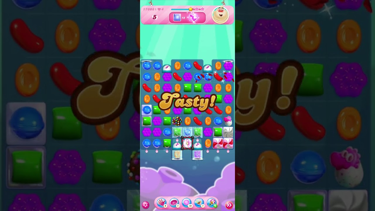 Candy Crush Level 17608 GamePlay