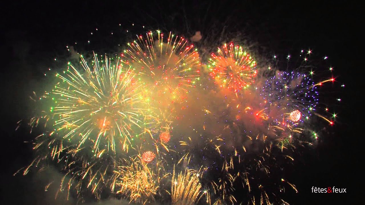 Paris 2013 Feu d'artifice - bouquet final - Tour Eiffel Quatorze Juillet Fireworks - 14 July