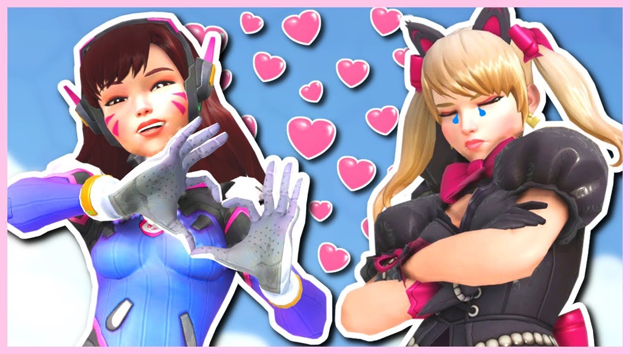 i looked for a valentine in overwatch