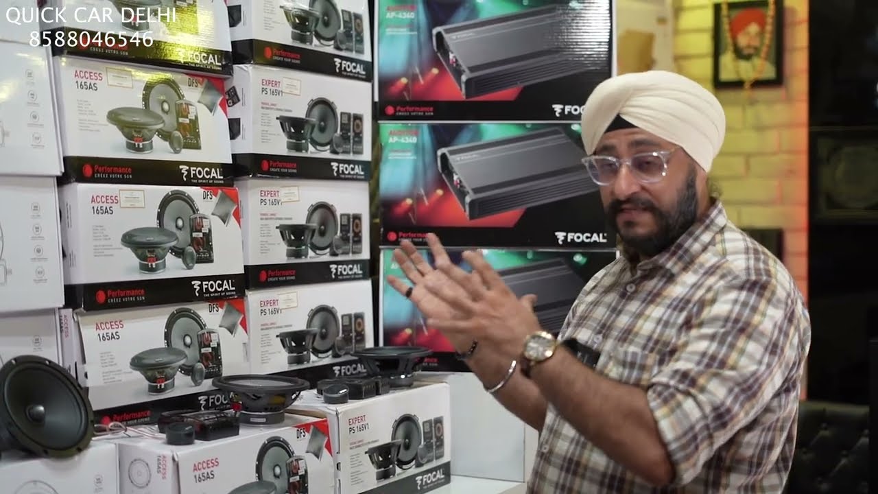 FOCAL AUDIO SERIES AT QUICK CAR DELHI