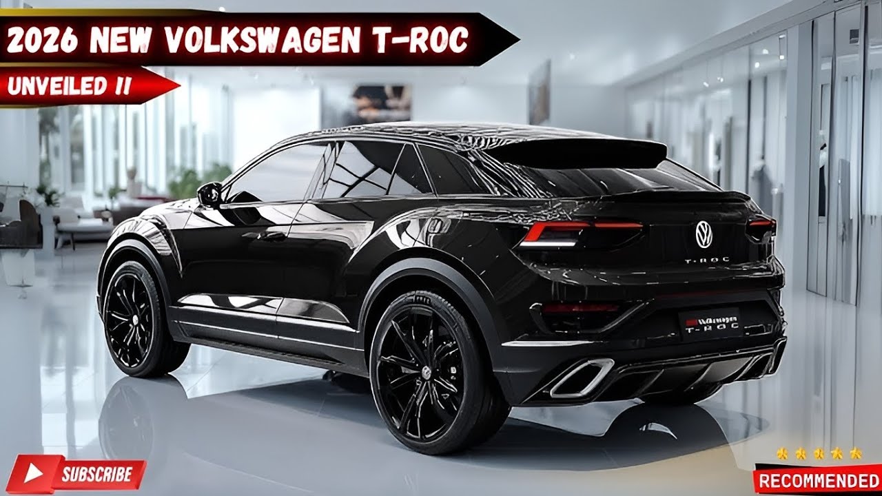 2026 Volkswagen T-ROC | Stylish, Compact, and Smart Urban SUV
