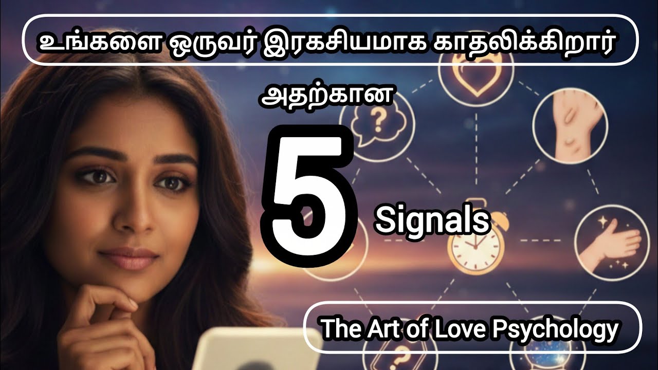 உங்களை ஒருவர் இரகசியமாக நேசிக்கிறார் அதற்கான 5 அறிகுறிகள்