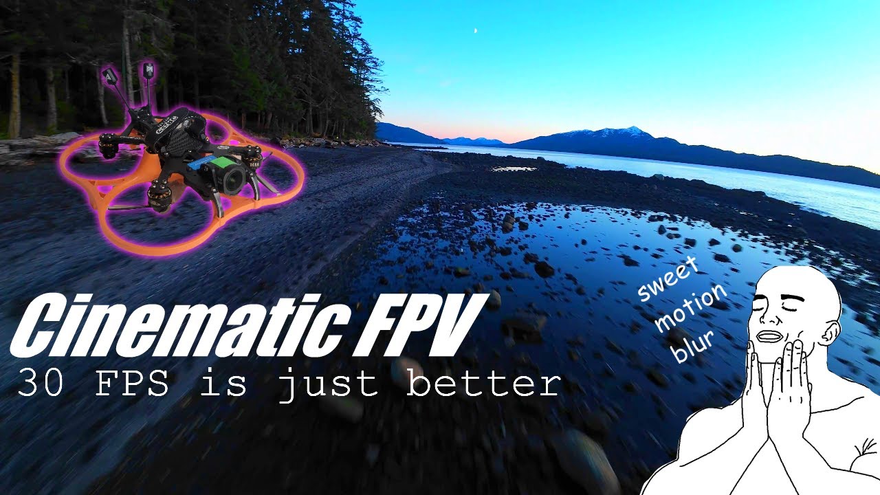 First Time Recording 30 FPS - Cinematic FPV // Cinelog 30 V3