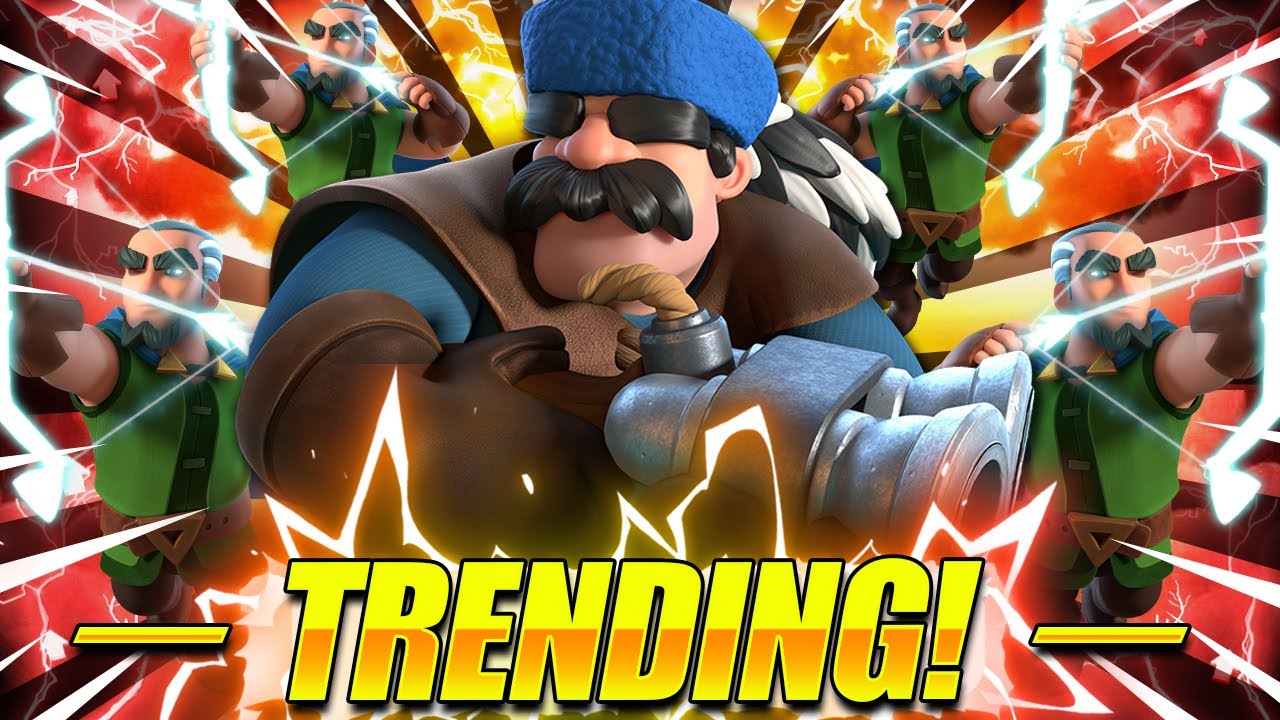 IMPOSSIBLE TO DEFEND THIS!! HOT TRENDING DECK IN CLASH ROYALE!!