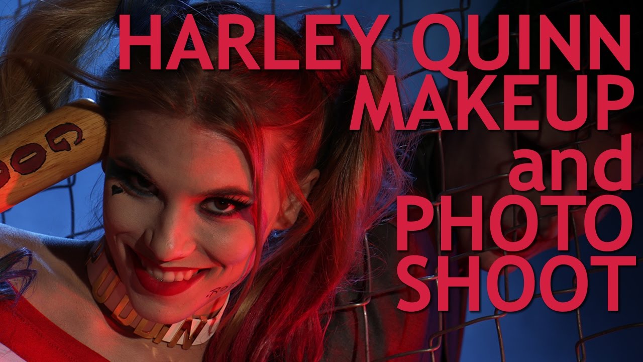 Suicide Squad: Harley Quinn and Joker Makeup and Photo Shoot