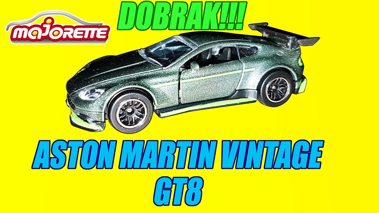 Unboxing Diecast Majorette Aston Martin Vantage GT8 | Unboxing Diecast #UnboxingDiecast