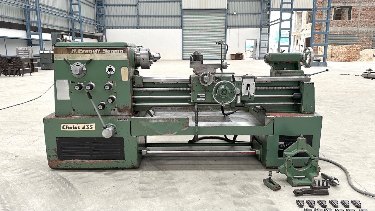 Lathe Machine - H. Ernault Somua - Cholet 435 x 1200 mm Job Length