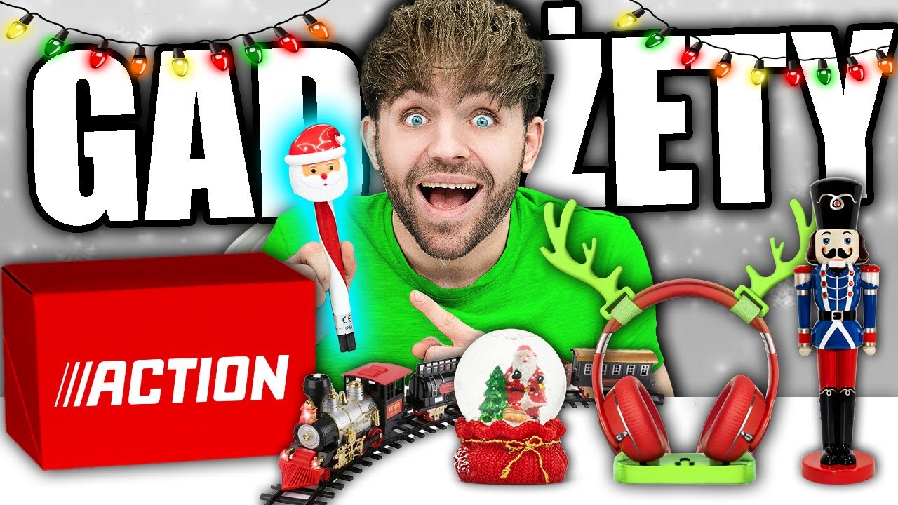 Testuje TANIE GADŻETY ŚWIĄTECZNE z Action!