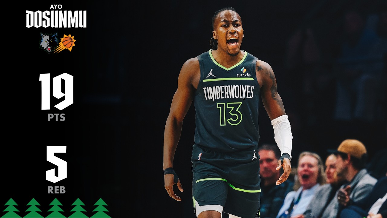 Ayo Dosunmu With 19 Points In His First Wolves Start | 03.17.26