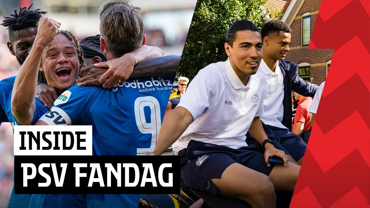 INSIDE PSV FANdag 🔴⚪ | Great day for our fans with two games, Player Parade, Walk of Fame & more! 😁