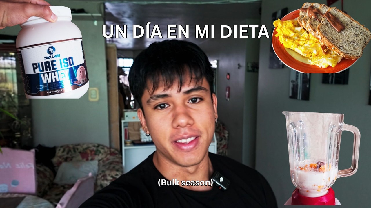 UN DÍA EN MI ALIMENTACIÓN EN PREP PARA COMPETIR (BULK SEASON)