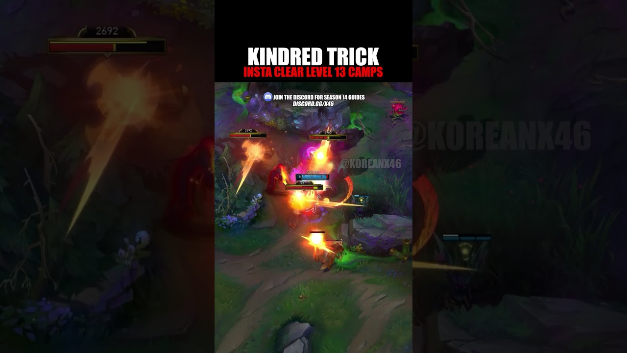 Kindred Jungle clear trick