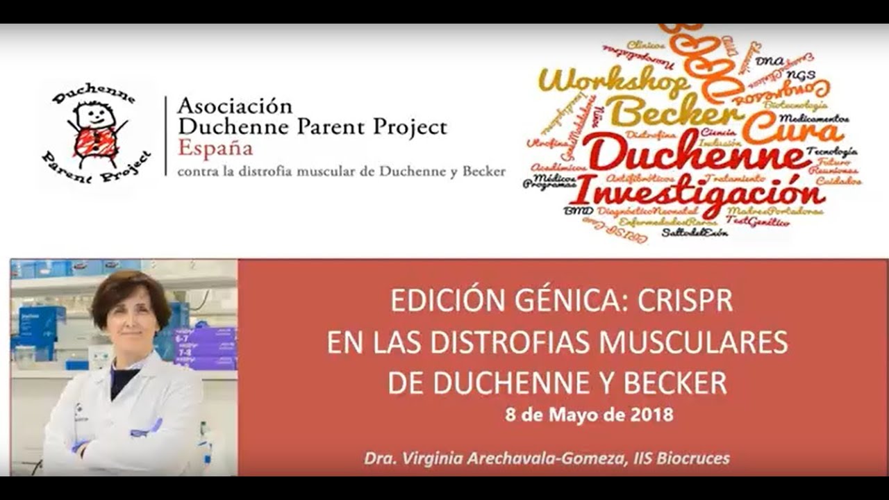 Webinar Mayo Edición Génica CRISPR en la Distrofia Muscular de Duchenne y Becker