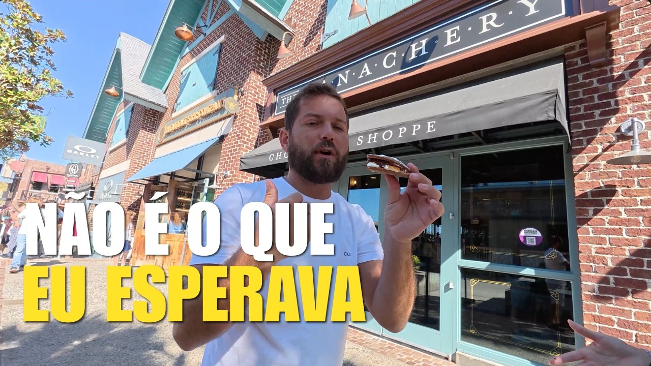 Não acredito que isso aconteceu em Disney Springs!
