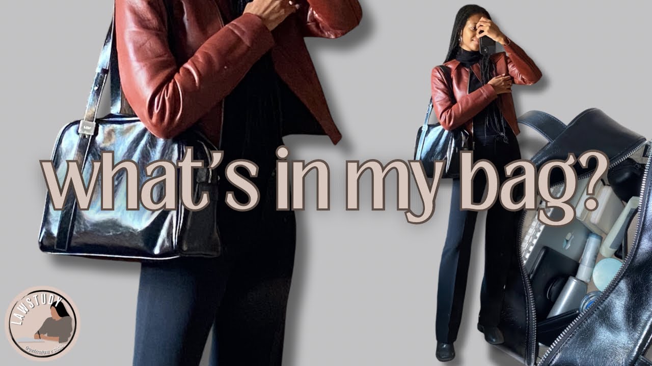 What’s in my bag👜 | cosa mi porto sempre in giro con me | law.study