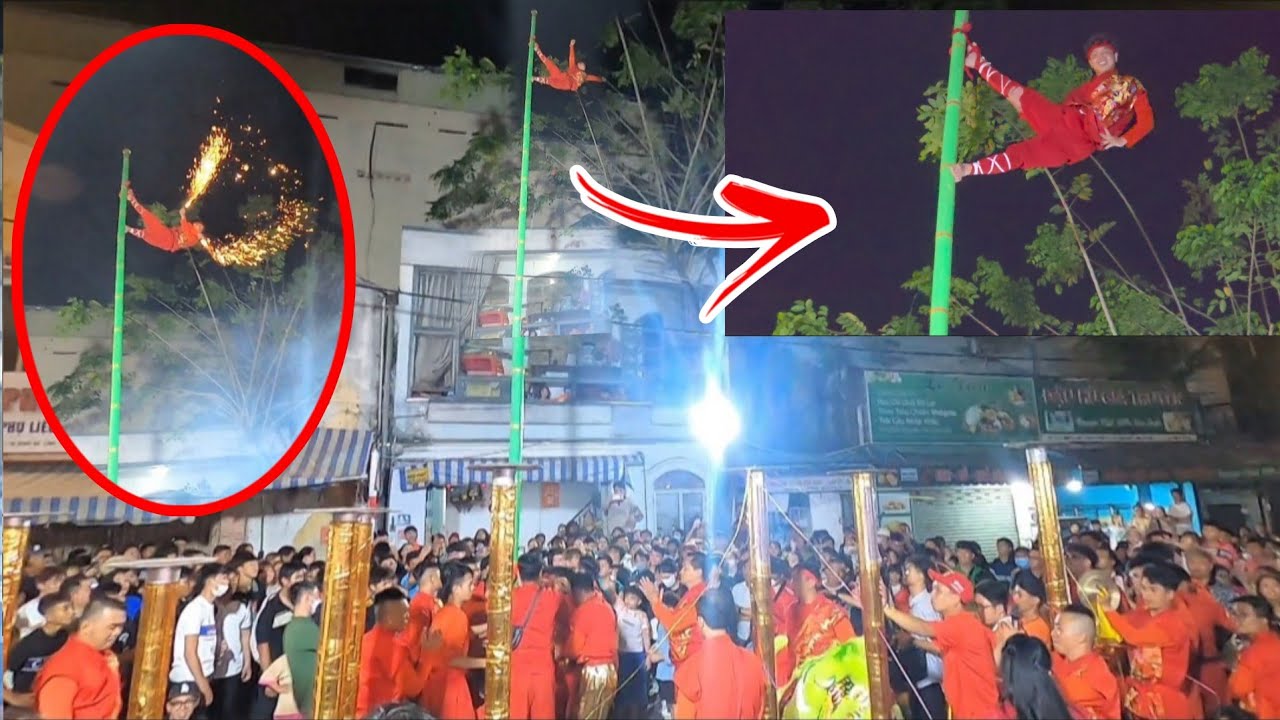 Đẳng Cấp Múa Lân 2026 leo cột tre quá hay LSR Nhơn Nghĩa Đường / Lion Dance 2026