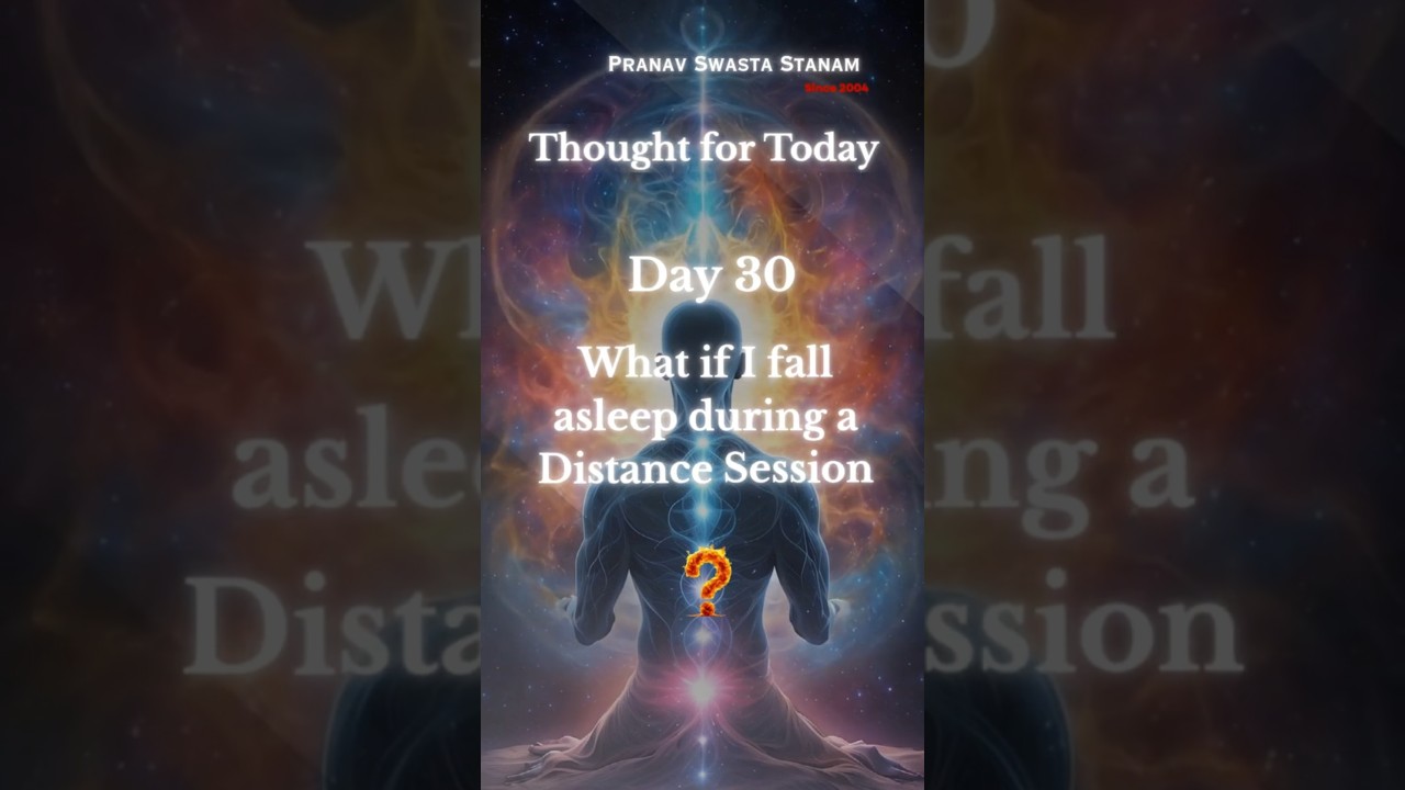 Day 30 : What if i fall asleep during a Distance Healing? | The Get Cured 365