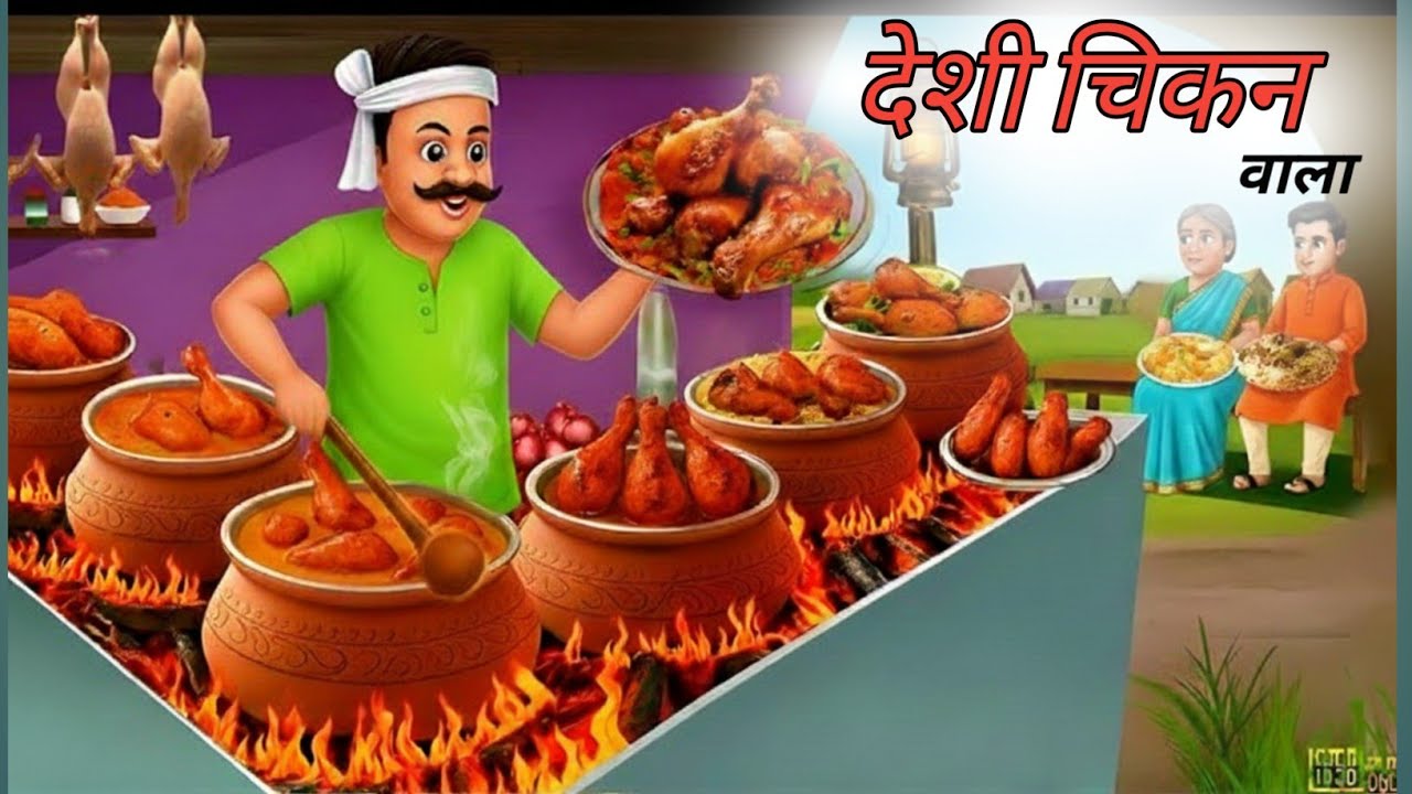 देशी चिकन वाला  | deshi chicken वाला | Hindi Stories |Hindi Moral Story | Bedtime Stories