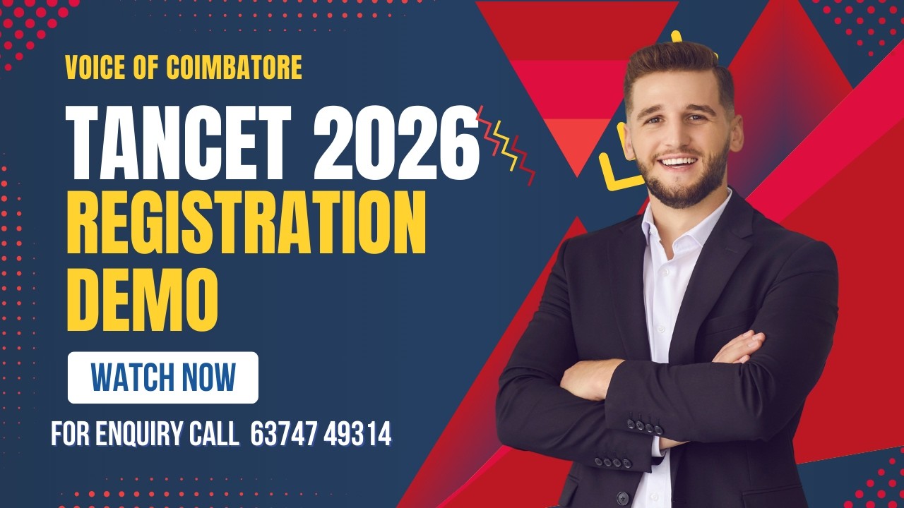 TANCET 2026| MBA MCA REGISTRATION DEMO #tancet2026  #mba #tancetmba #tancet #mca