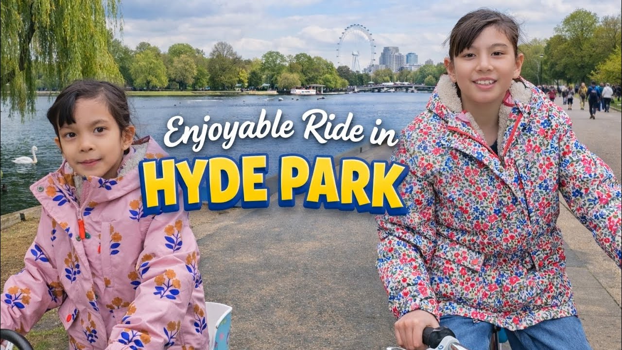 Riding Through Hyde Park 🚴 | London’s Most Iconic Park