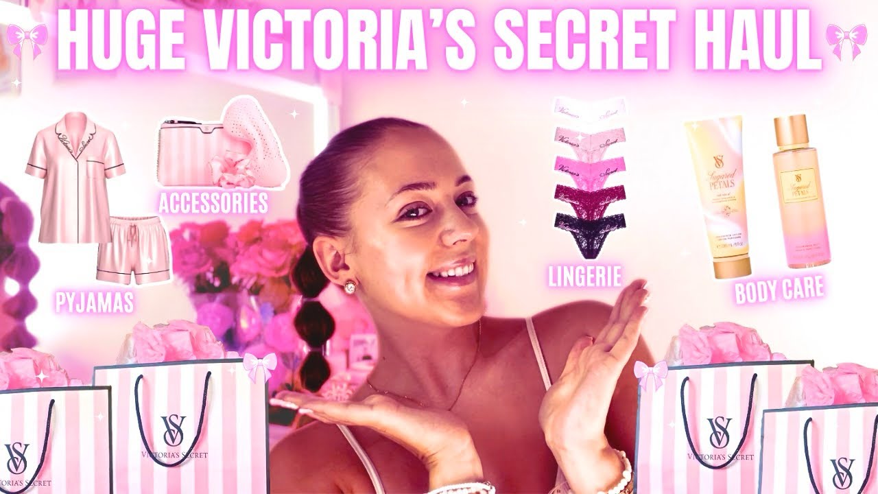 ОГРОМНЫЙ ПОДБОРКА VICTORIA&rsquo;S SECRET ДЛЯ ДЕВОЧЕК!!🛍️🎀 Пижамы, аксессуары, нижнее белье, средства п...