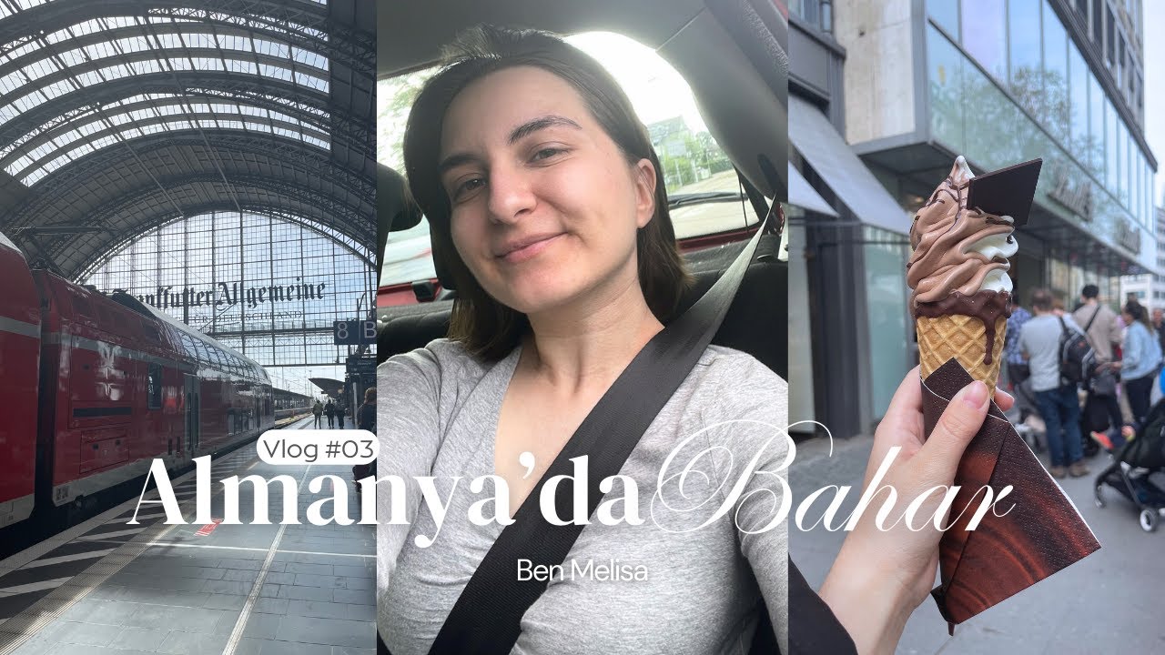 Almanya'da Bahar #vlog3 ( Araba bakıyoruz , #frankfurt )