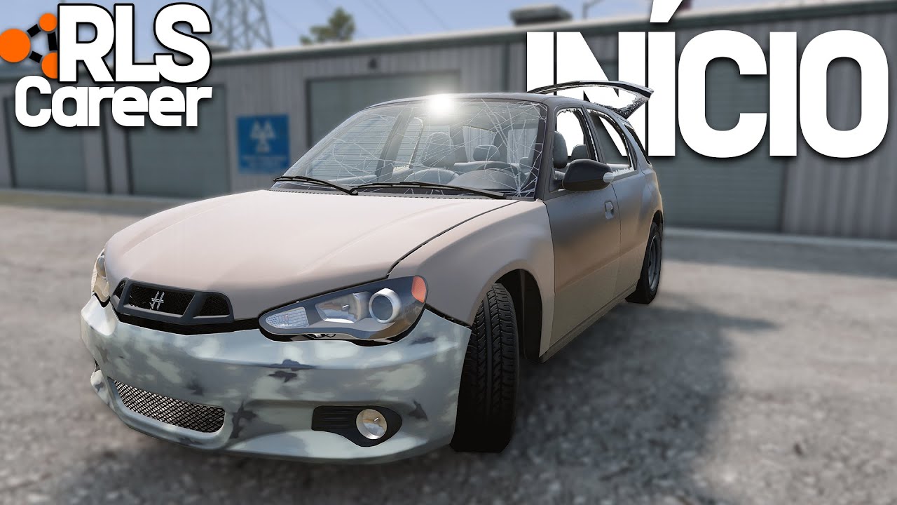 INÍCIO DO MODO CARREIRA DO BEAMNG, MAS DO JEITO CERTO! 🙌  |  RLS Career Overhaul