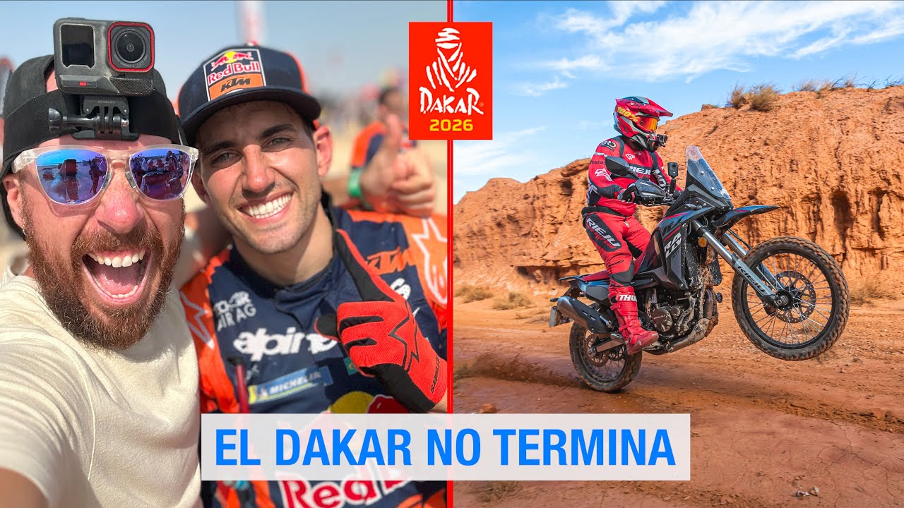 el DAKAR TERMINÓ 😭😭😭  ¿y ahora QUÉ? sorpresa!!!
