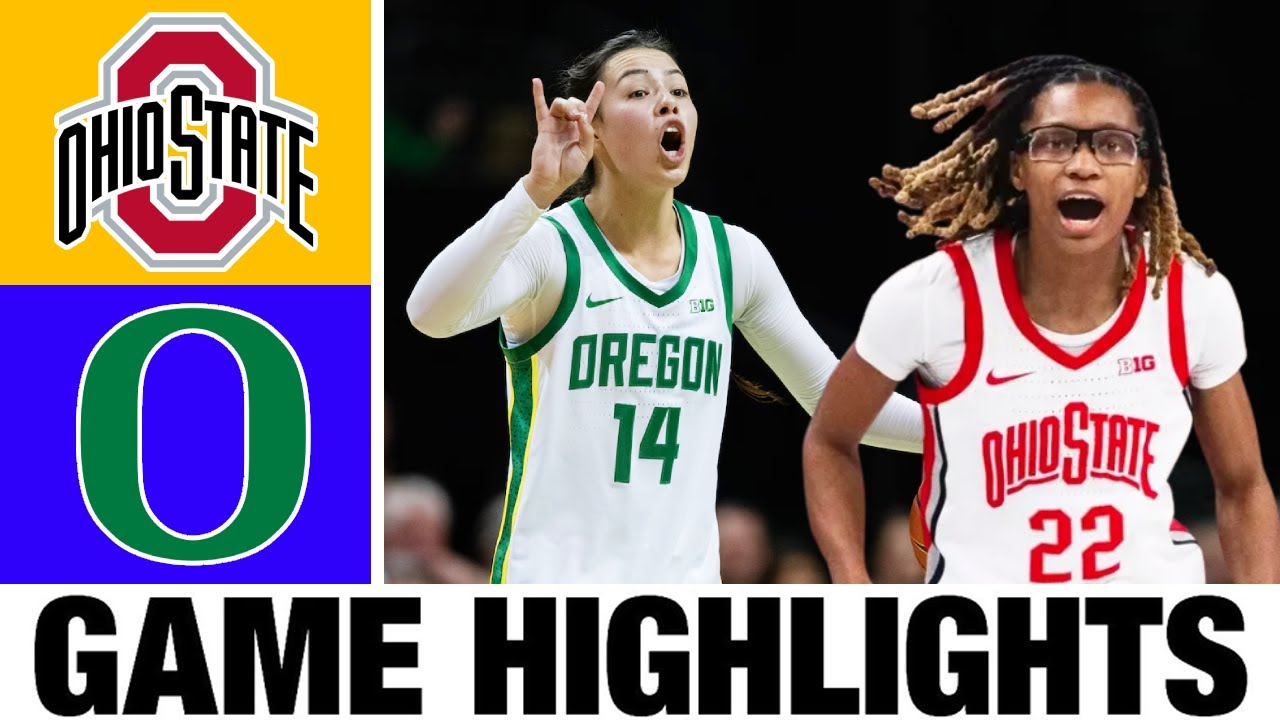 #9 Ohio State vs Oregon Highlights | Women's Basketball | College Basketball 2026