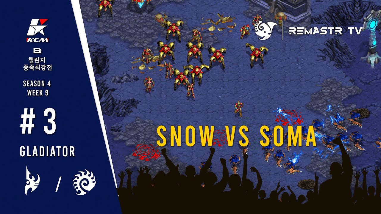 STARCRAFT LA SEMANA MÁS ÉPICA - ROUND 3: SNOW VS SOMA