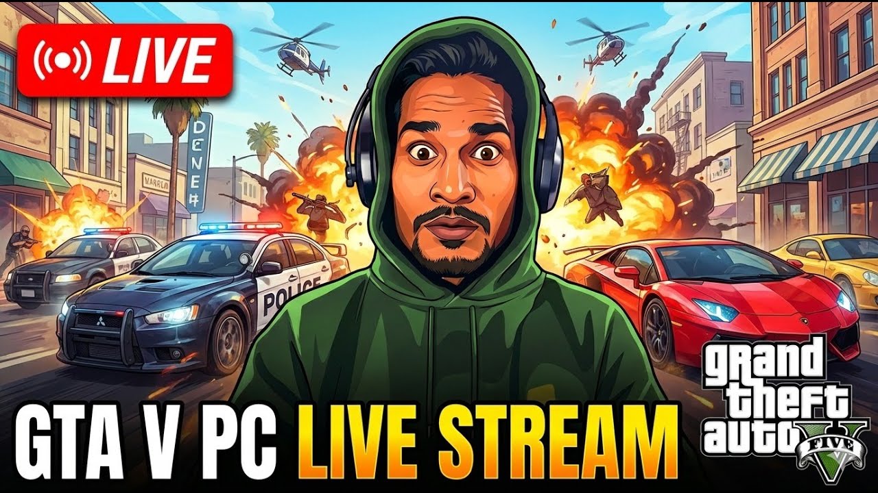 | Chillin’ in Los Santos | GTA V PC | Free Roam & Chat | #gta #gtalive #gamingcommunity #gaming