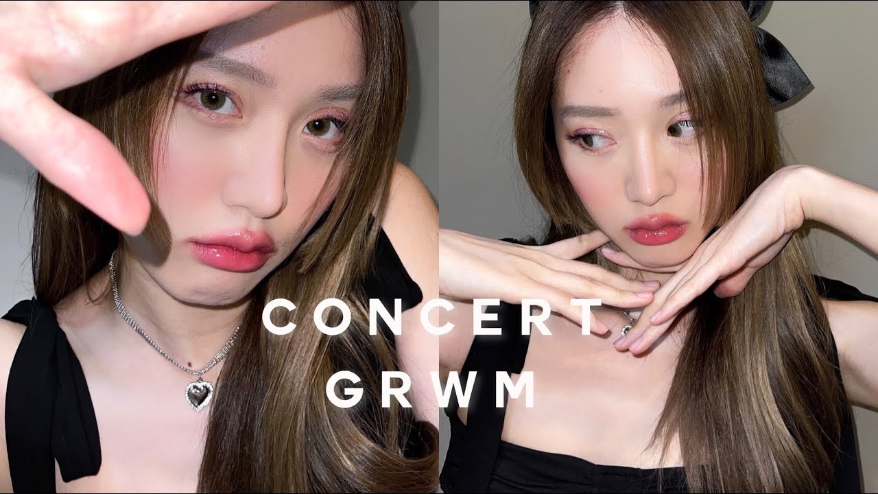 HOWTO : แต่งหน้าไปคอนเสิร์ต 🥹🫶🏻 เตรียมตัวสวยไปคอน🪞🩰💞