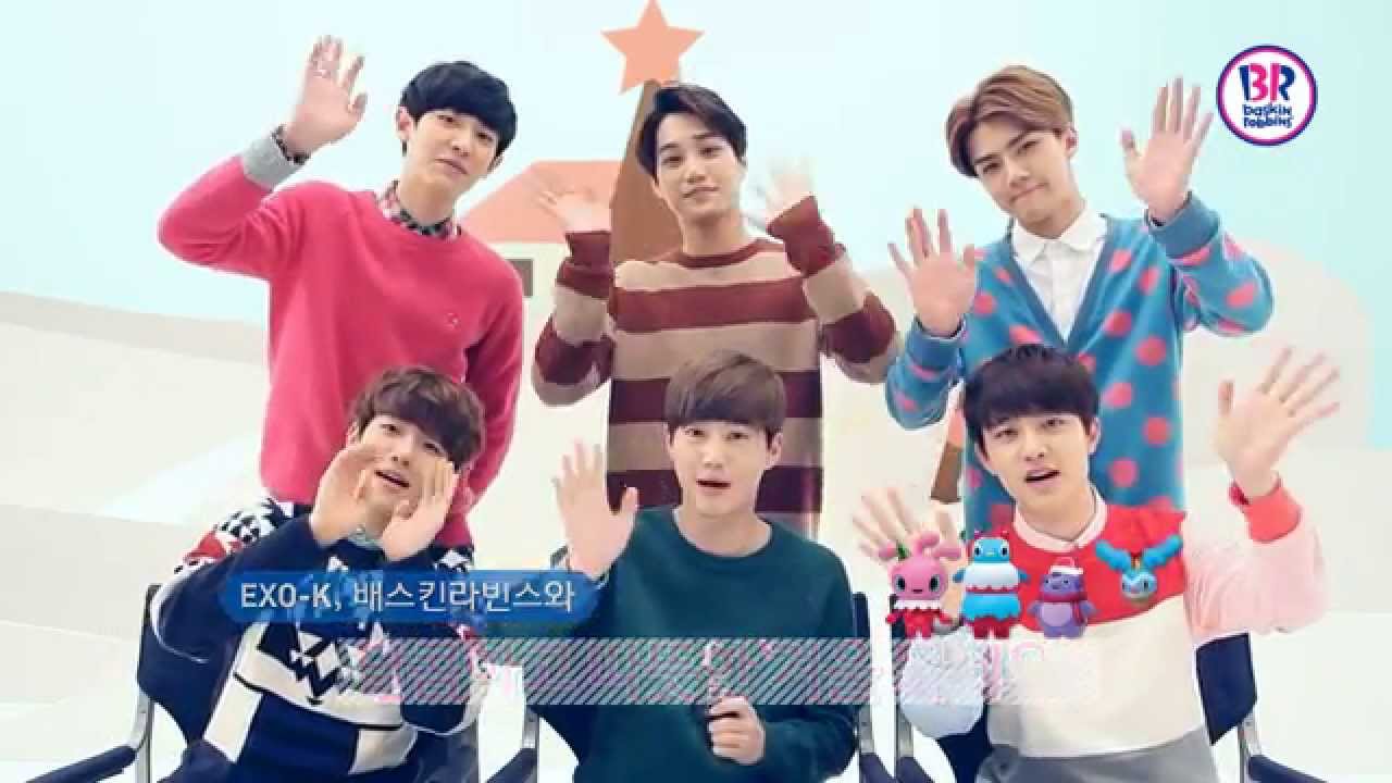 EXO-K 인터뷰_OPEN YOUR ICE CREAM CAKE_배스킨라빈스_X-MAS CF_엑소