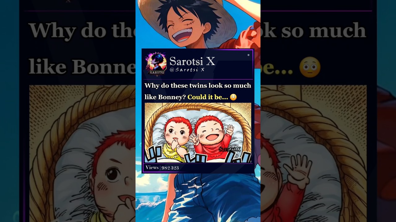 So Bonney&rsquo;s father is...?🤔 #shanks #shamrock #garling #onepiece