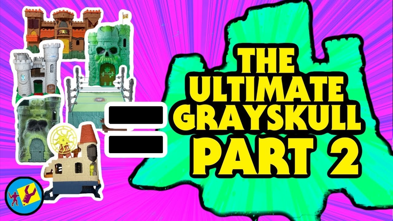 Tearing apart more castles to complete My ULTIMATE CASTLE GRAYSKULL!
