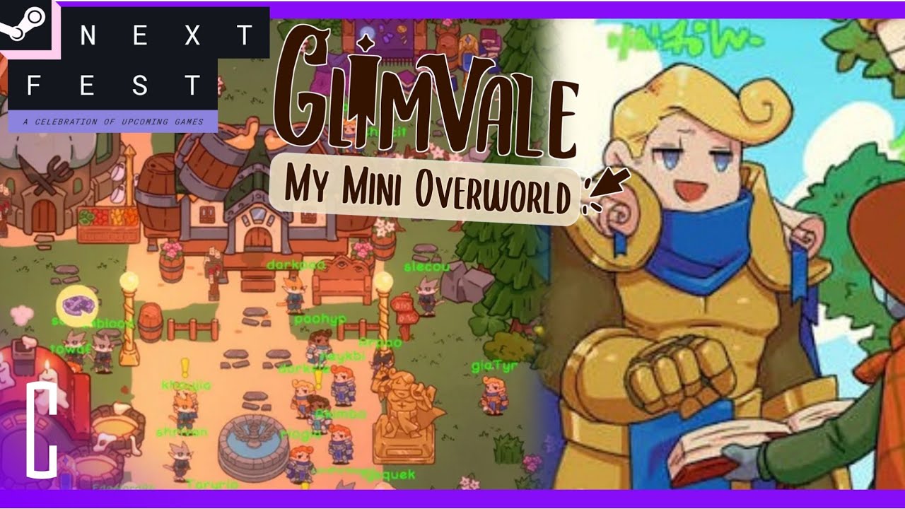 Glimvale: My Mini Overworld - Steam Next Fest