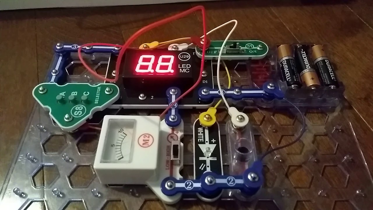 Fun Memory Game! | Snap Circuits Custom