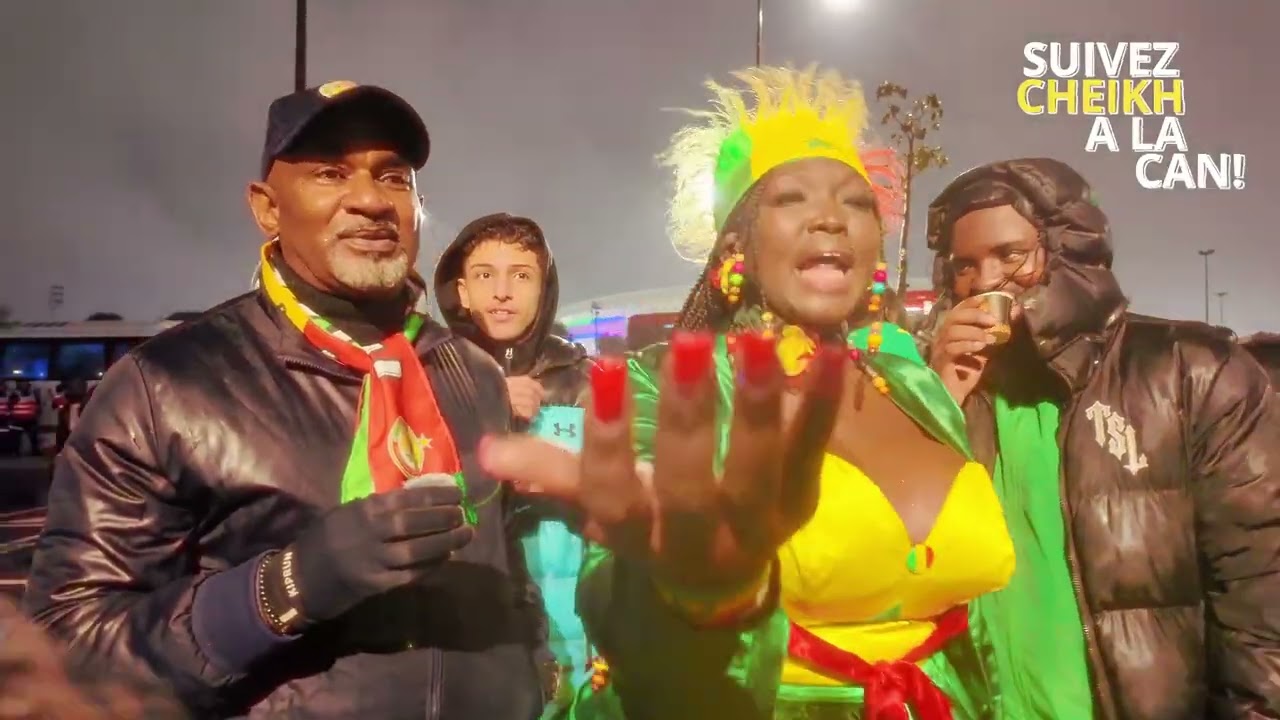 Suivez Cheikh à la CAN au Maroc, Mali vs Senegal part 2
