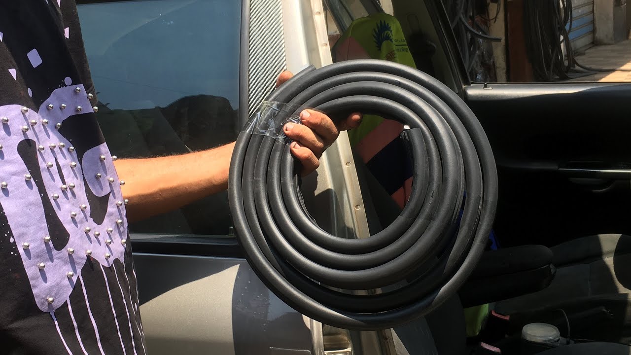 طريقه تركيب كاوتش الابواب وشنطه سيارات #مركزالباشا