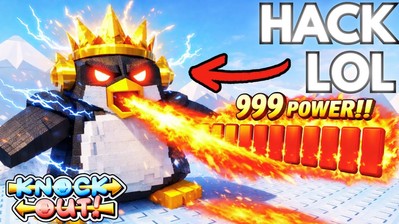 Как я использовал *читы* в Roblox Penguin Knockout... (Нечестно)