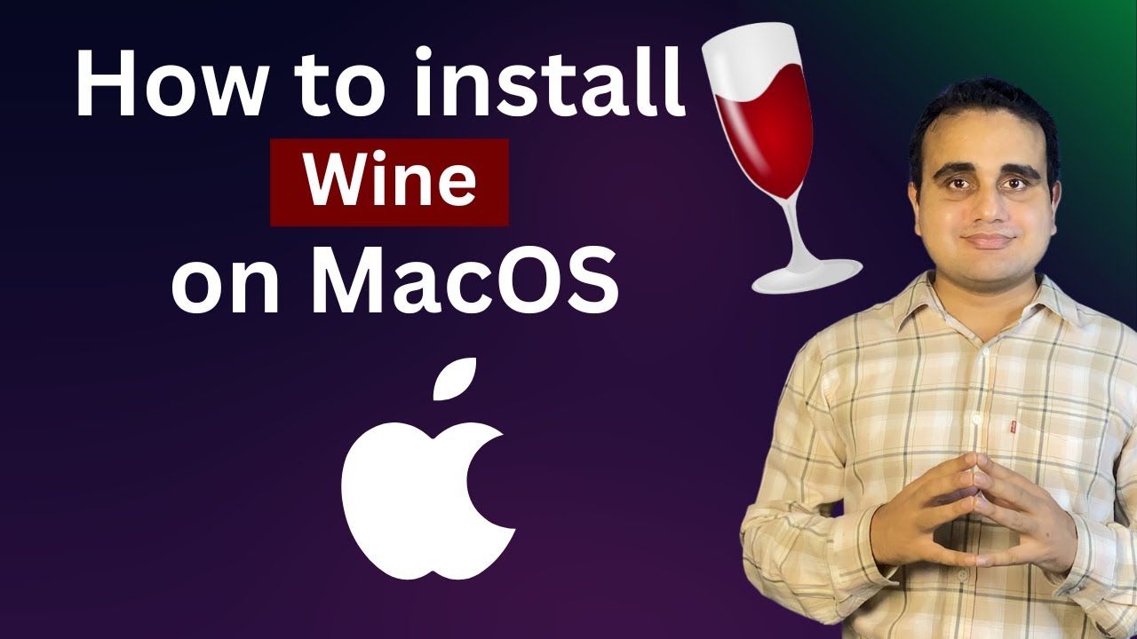 Как установить Wine на Mac | Запуск приложения Windows