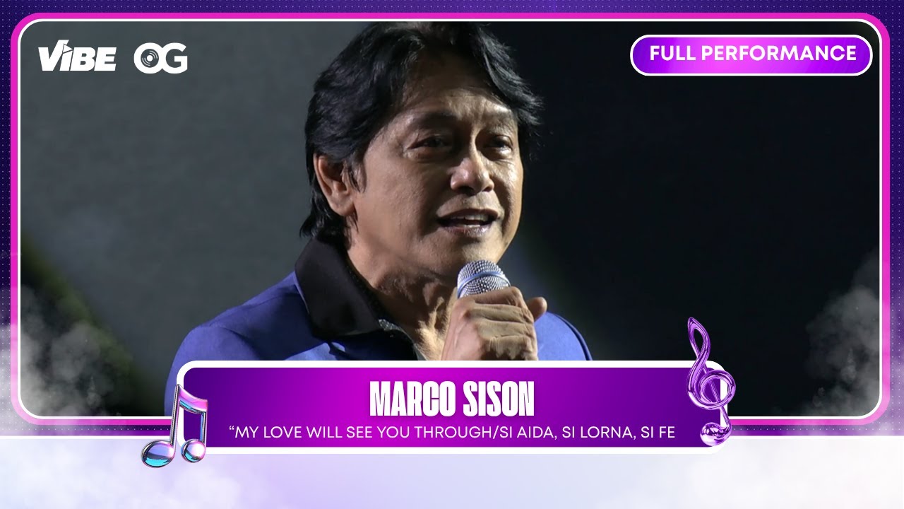 Marco Sison - My Love Will See You Through/Si Aida, Si Lorna, Si Fe | OG | VIBE PH