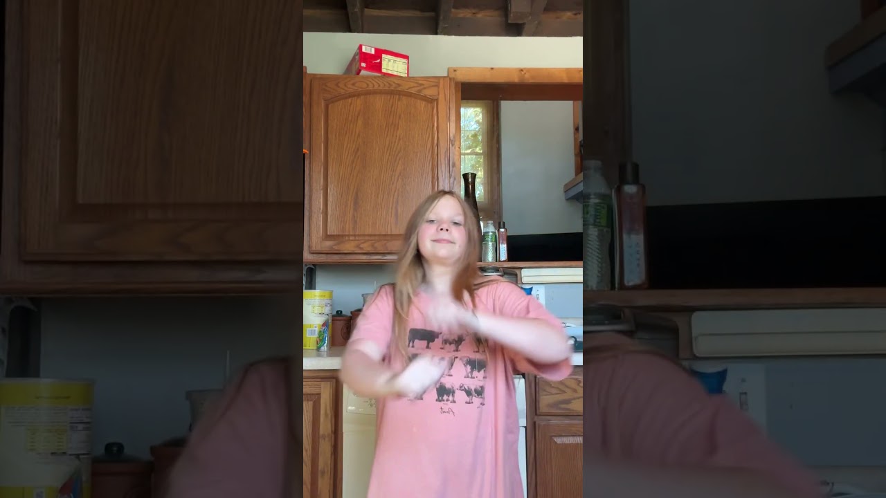 Made up a dance