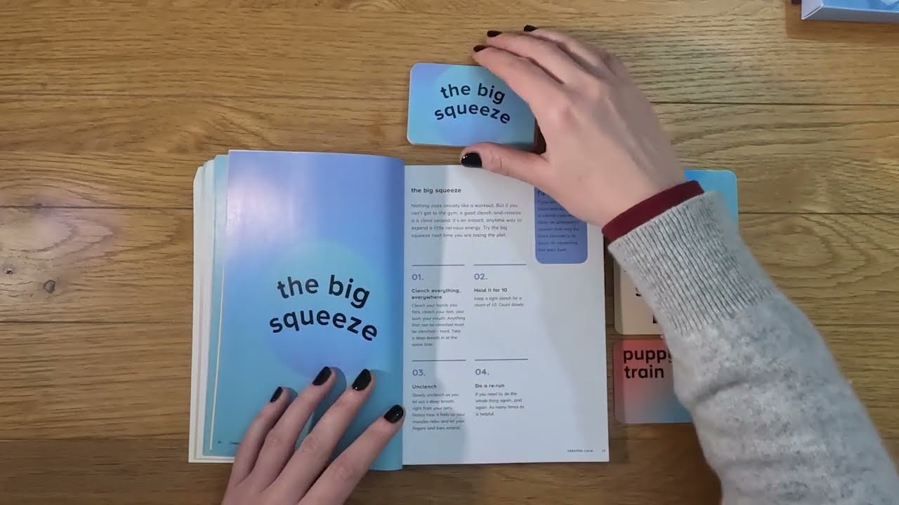 ✨ Help for Anxiety ✨ Paper Cards | ASMR