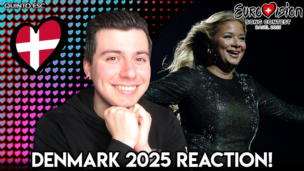 Sissal - Hallucination Reaction - Eurovision 2025(Denmark) - Quinto ESC