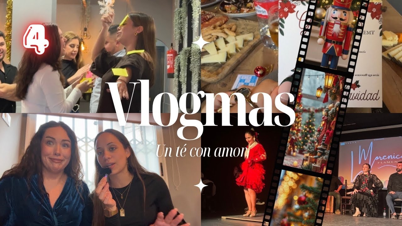 La liamos en la comida de empresa + Navidad en Murcia || VLOGMAS 4
