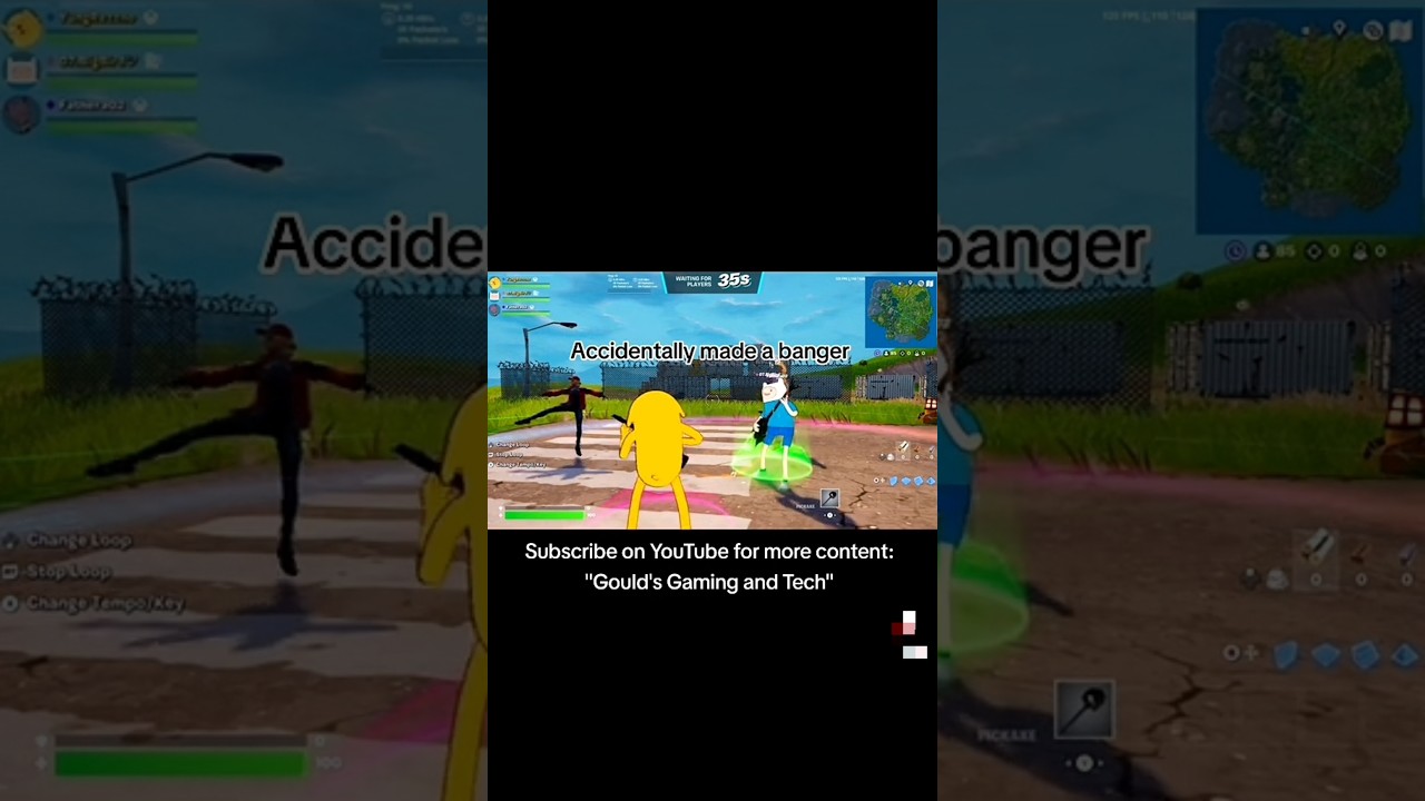Accidentally Made A Fornite Banger #fortnite #gaming #gouldsgamingandtech #shorts #youtubeshorts